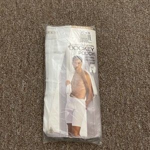 Vintage Jockey Pouch Athletic Midway Brief 1 Pack 1993 NOS Sz XL 40-42 Made USA